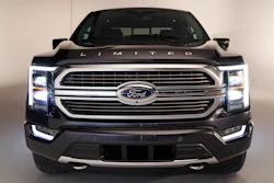 The new 2021 Ford F-150 truck