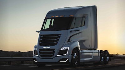 The Nikola Two semi-truck.