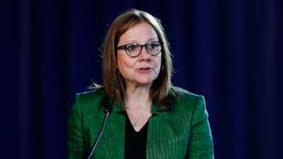 General Motors Chairman and Chief Executive Officer Mary Barra.