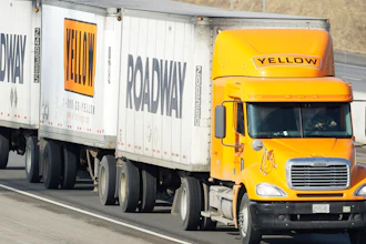 Yellow Freight/Roadway Express truck.