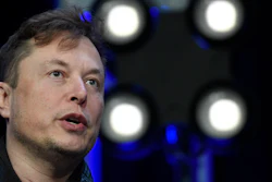 Tesla and SpaceX CEO Elon Musk speaks at the SATELLITE Conference and Exhibition in Washington, March 9, 2020.