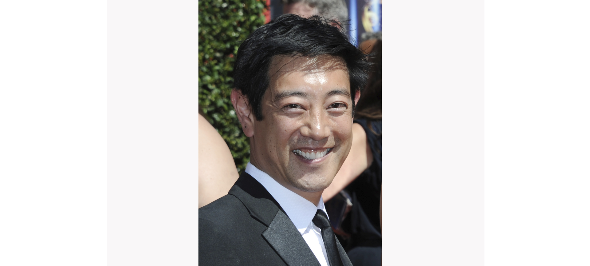 In this Aug. 16, 2014 file photo, Grant Imahara arrives at the Creative Arts Emmys in Los Angeles.