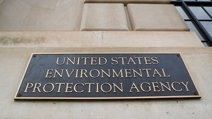 In this Sept. 21, 2017, file photo, the Environmental Protection Agency (EPA) Building is shown in Washington. Six former Environmental Protection Agency chiefs are calling for an agency reset after President Donald Trump’s regulation-chopping, industry-minded first term. The group is presenting a detailed action plan drafted by former EPA staffers for whoever wins the Nov. 3 presidential election.