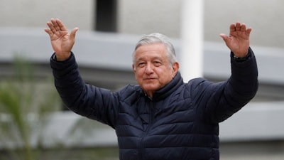 Mexican President Andres Manuel Lopez Obrador.