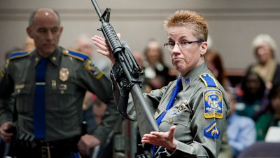 Firearms training unit Detective Barbara J. Mattson.
