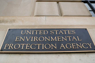 In this Sept. 21, 2017, file photo, the Environmental Protection Agency (EPA) Building is shown in Washington. Six former Environmental Protection Agency chiefs are calling for an agency reset after President Donald Trump’s regulation-chopping, industry-minded first term. The group is presenting a detailed action plan drafted by former EPA staffers for whoever wins the Nov. 3 presidential election.