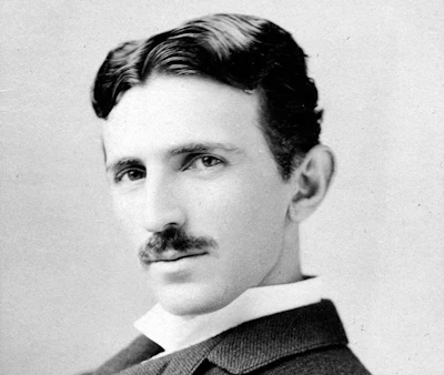 Nikola Tesla, electrical entrepreneur, circa 1893.