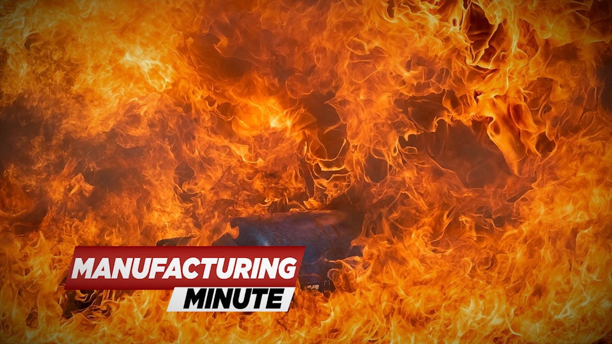 Plastics Company Suffers Massive Fires in 2 States