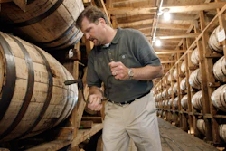 Jeff Arnett, the master distiller at the Jack Daniel Distillery in Lynchburg, Tenn.