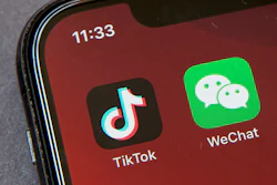 Icons for the smartphone apps TikTok and WeChat.
