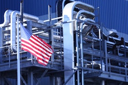 Factory With Flag