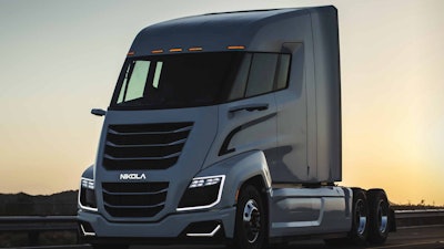 The Nikola Two semi-truck.