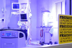 UV disinfection, which can be performed by robots like this, reduces hospital-acquired infections.