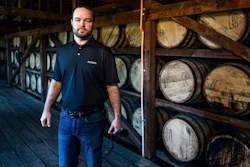 This photo provided by Brown-Forman Corporation/Jack Daniel Distillery shows Chris Fletcher, the new master distiller at Jack Daniel's.