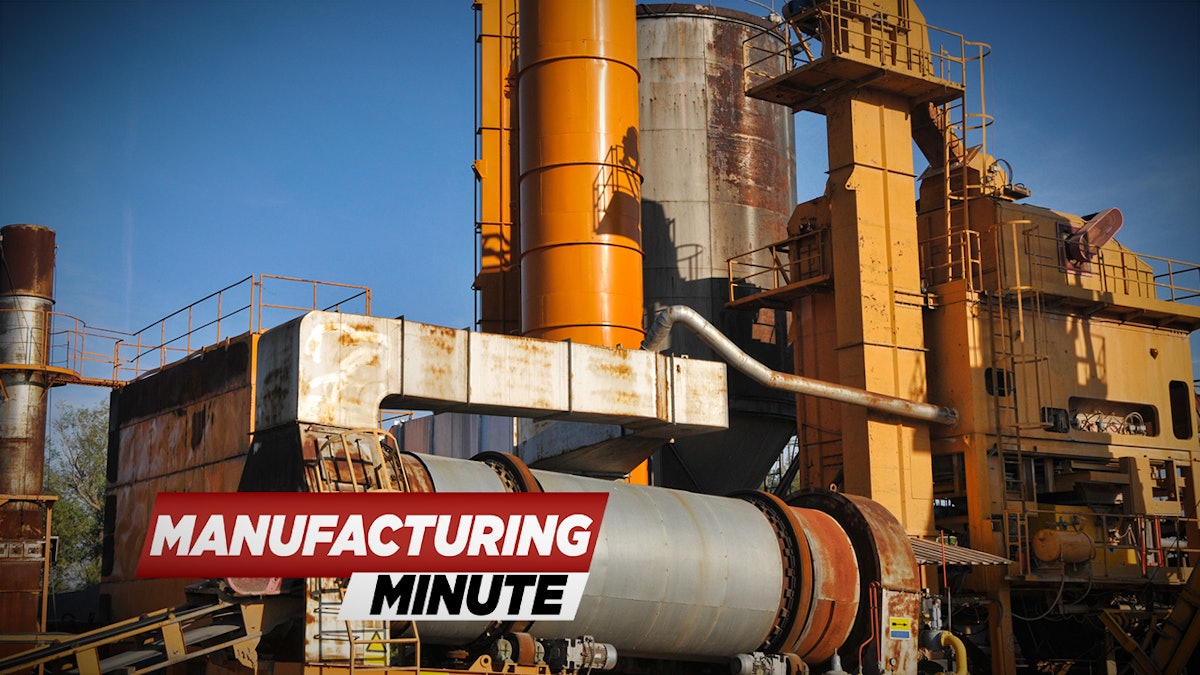 Fire, Explosions at Asphalt Plant Likely Caused by Mechanical Failure