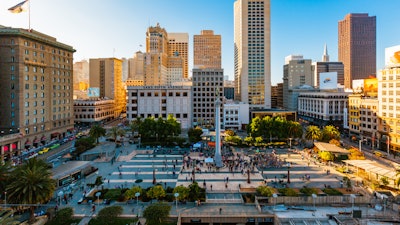 Union Square, San Francisco, July 2019.