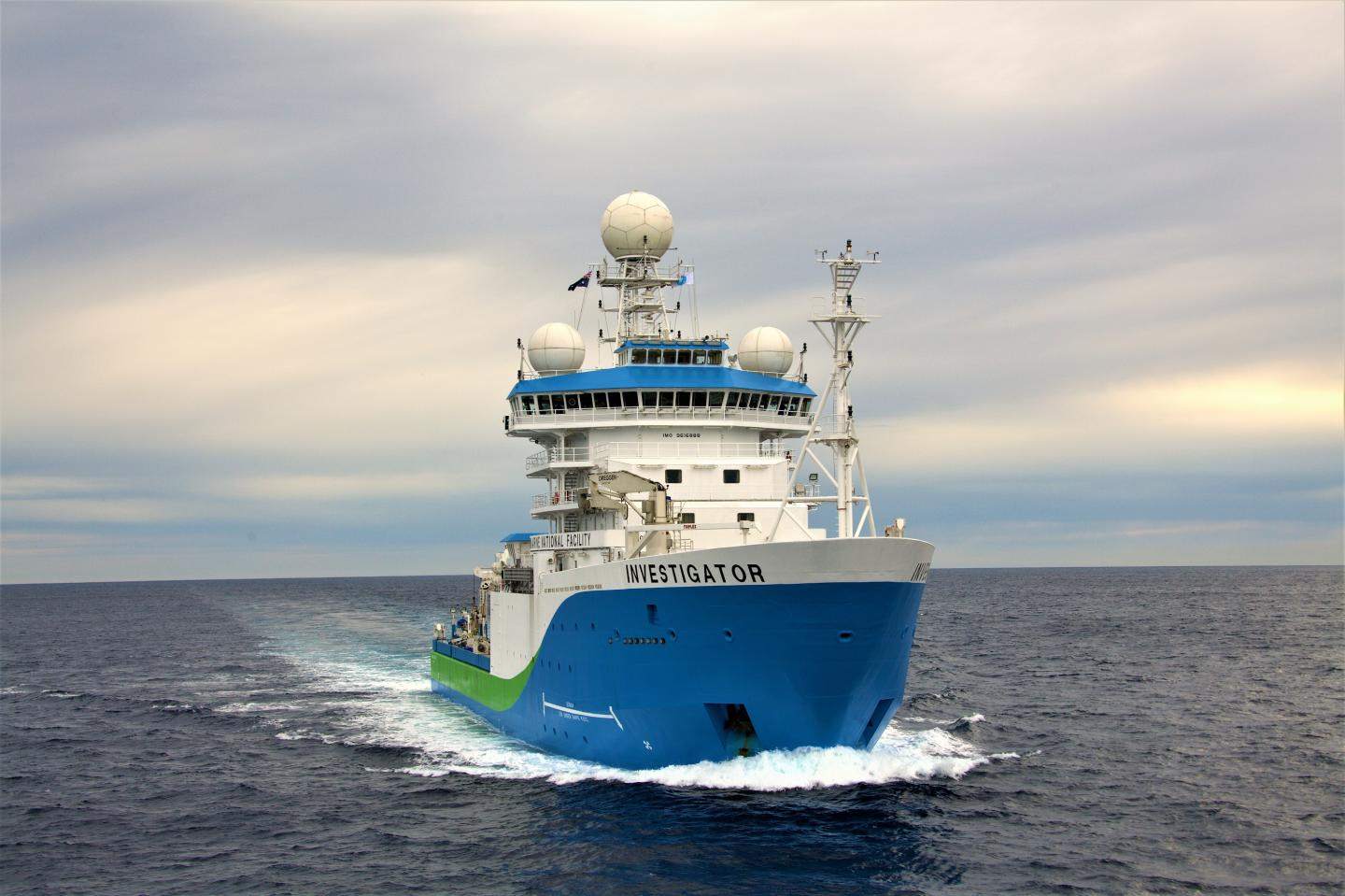CSIRO's RV Investigator.