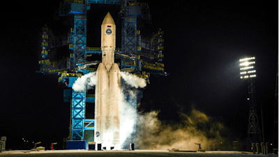 Test launch of a heavy-class carrier rocket Angara-A5.