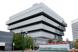 Purdue Pharma headquarters in Stamford, Conn.