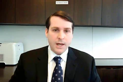 David Sackler testifies via video to a House Oversight Committee hearing.