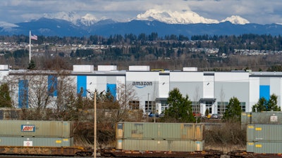 Amazon fulfillment center, Everett, Wash., March 2020.