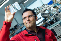 UBCO researcher Mohammad Zarifi has made significant improvements to the real-time sensors that monitor frost and ice build-up on airplanes and turbines.