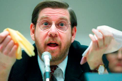 FDA Administrator David Kessler testifying on Capitol Hill, Nov. 15, 1995.