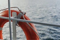 Buoy On Ship