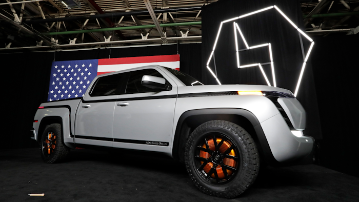 The Endurance pickup truck at Lordstown Motors Corp., Lordstown, Ohio, June 25, 2020.