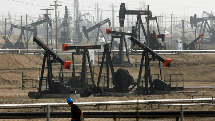 In this file photo, pumpjacks are seen operating in Bakersfield, California.