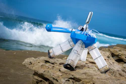 Engineers at the University of California San Diego have created a four-legged soft robot that doesn't need any electronics to work. The robot only needs a constant source of pressurized air for all its functions, including its controls and locomotion systems.
