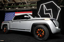 The Endurance pickup truck at Lordstown Motors Corp., Lordstown, Ohio, June 25, 2020.