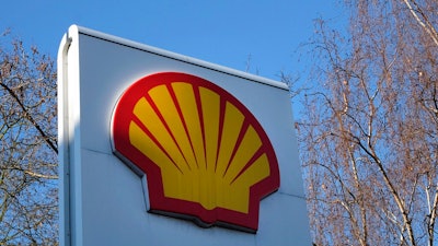 This Wednesday, Jan. 20, 2016 photo shows the Shell logo at a petrol station in London. Britain’s Supreme Court ruled Thursday, Feb. 11, 2021 that a group of Nigerian farmers and fishermen can sue Royal Dutch Shell PLC in English courts over pollution in a region where the oil giant has a subsidiary. The justices said Shell has a “duty of care” to the claimants over the actions of its Nigerian subsidiary.