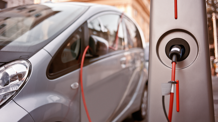 Electric Car In Charging 167427226 4256x2832