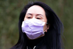 Chief Financial Officer of Huawei, Meng Wanzhou leaves her home in Vancouver, British Columbia, to go to the British Columbia Supreme Court on Friday, Jan. 29, 2021.