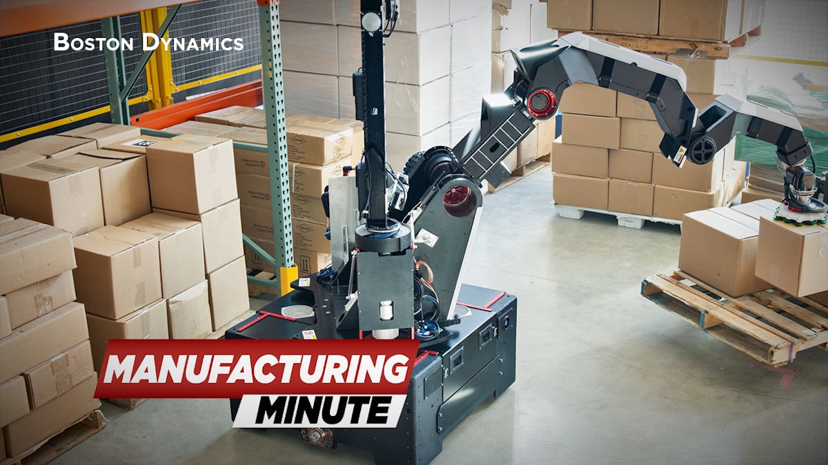 Boston Dynamics’ Stretch Moves 800 Cases Per Hour