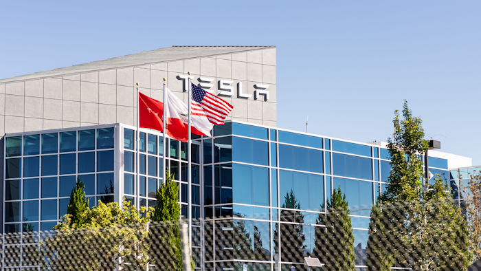Tesla facility, Fremont, Calif., Sept. 2020.