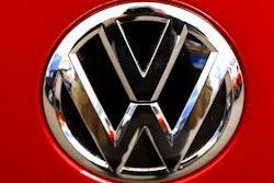 This Feb. 14, 2019, file photo, shows the Volkswagen logo on an automobile at the 2019 Pittsburgh International Auto Show in Pittsburgh. The U.S. government’s road safety agency has opened two investigations into problems with Volkswagen vehicles, including one that alleges serious gasoline leaks under the hood. Details of the probes covering nearly 215,000 vehicles were posted Friday, April 2, 2021, on the National Highway Traffic Safety Administration website.