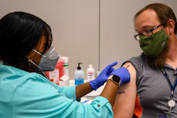 Universities and other employers are encouraging workers to get vaccinated by doing it on site.