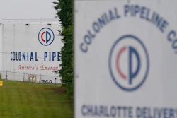The entrance of Colonial Pipeline Co., Charlotte, N.C., May 12, 2021.