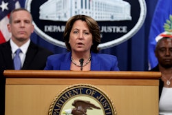 Deputy Attorney General Lisa Monaco announces the recovery of millions of dollars worth of cryptocurrency from the Colonial Pipeline Co. ransomware attacks as she speaks during a news conference with FBI Deputy Director Paul Abbate and acting U.S. Attorney for the Northern District of California Stephanie Hinds at the Justice Department in Washington, Monday, June 7, 2021.