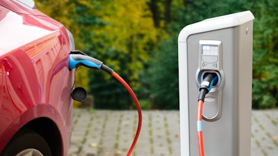 Electric Car Charging I Stock 1251125012