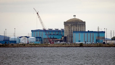 This Sept. 21, 2016 file photo shows Unit one of the V.C. Summer Nuclear Station near Jenkinsville, S.C. Federal authorities say a fourth executive has been charged for his role in a failed multibillion-dollar project to build two nuclear reactors at the V.C. Summer site in South Carolina. Former Westinghouse executive Jeffrey A. Benjamin faces multiple felony counts of fraud, according to an indictment filed Wednesday, Aug. 18, 2021.