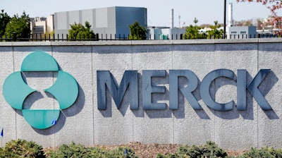 This May 1, 2018, file photo shows Merck corporate headquarters in Kenilworth, N.J. Merck is buying Acceleron Pharma in a deal worth about $11.5 billion. Merck said Thursday, Sept. 30, 2021, that it will pay $180 per share in cash for each Acceleron share.