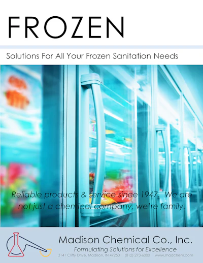 New Madison Lit Details Frozen Food Sanitation