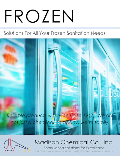 New Madison Lit Details Frozen Food Sanitation