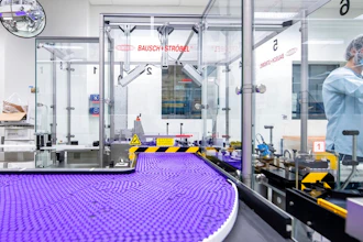 In this March 2021 photo provided by Pfizer, a technician works on a line for packaging preparation for the Pfizer-BioNTech COVID-19 vaccine at the company's facility in Puurs, Belgium. Billions more in profits are at stake for some vaccine makers as the U.S. moves toward dispensing COVID-19 booster shots to shore up Americans' protection against the virus.