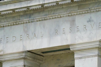 This May 4, 2021, file photo shows the Federal Reserve building in Washington.