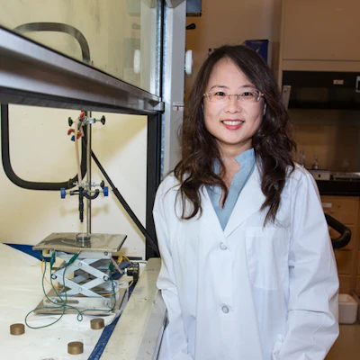 USF assistant professor of mechanical engineering Sarah Zhong.