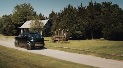 Canoo pickup truck.